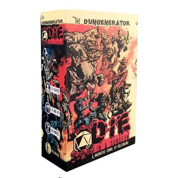 The DUNGENERATOR DIE in a Dungeon - Engels
