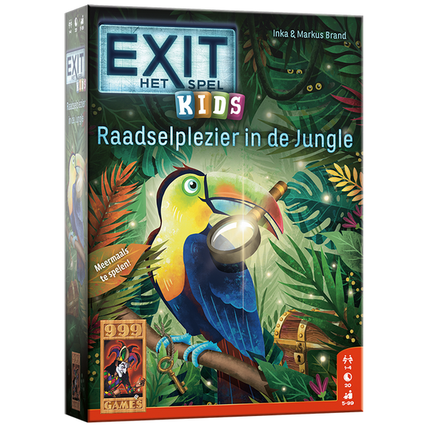 EXIT Kids Raadselplezier in de Jungle - Nederlands