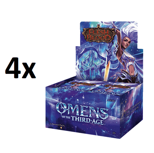 Flesh and Blood Omens of the Third Age 1 Case (4 booster boxes) - Engels