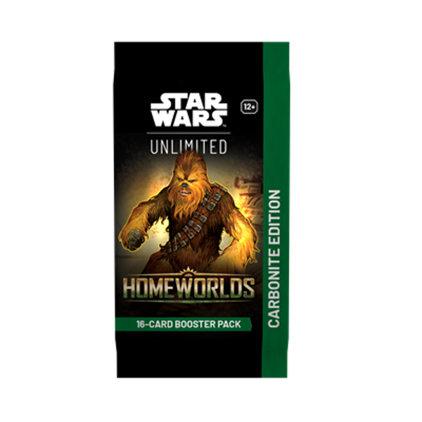 Star Wars Unlimited Homeworlds Carbonite One booster pack
