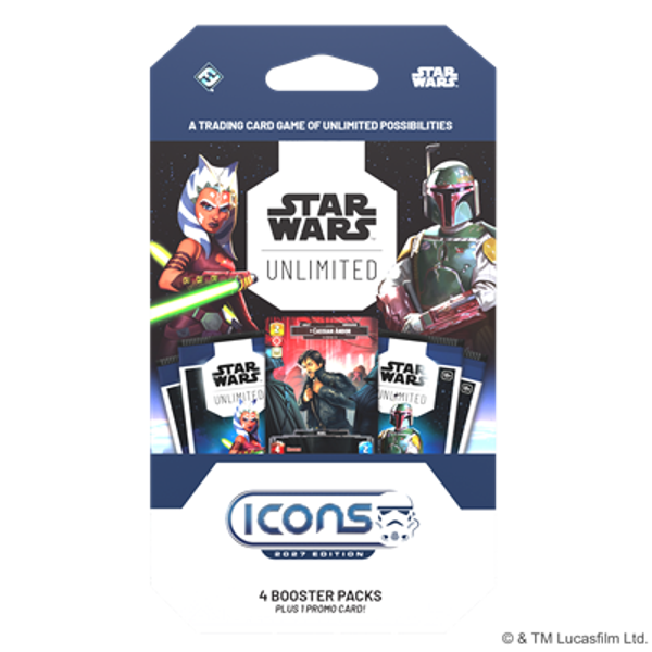 Star Wars Unlimited Icons Booster 4-Pack