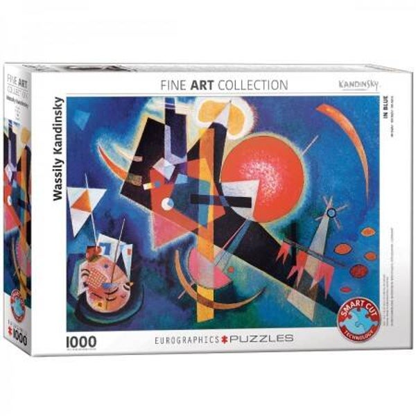 In Blue by Wassily Kandinsky Eurographics 1000 Stukjes Legpuzzel
