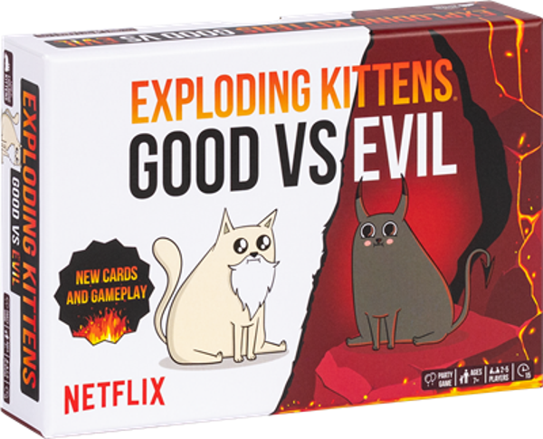 Exploding Kittens Good Vs Evil - Engels