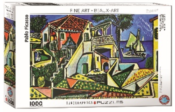 Mediterranean Landscape by Pablo Picasso Eurographics 1000 Stukjes Legpuzzel