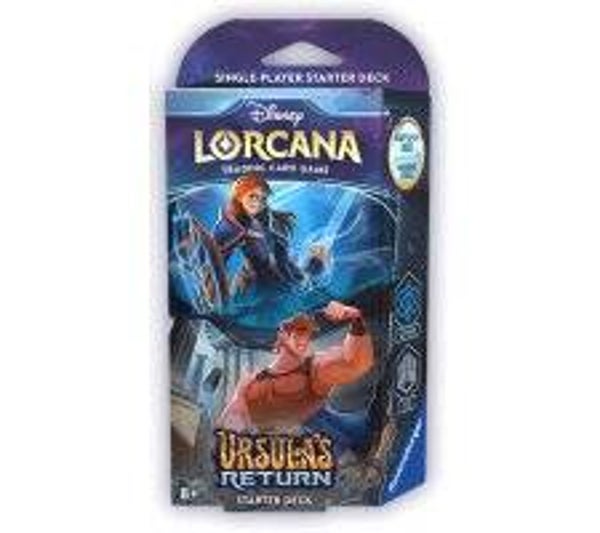 Disney Lorcana Ursula's Return Starter Deck Anna & Hercules Chapter 4 - Engels -->No shipping outside Netherlands!
