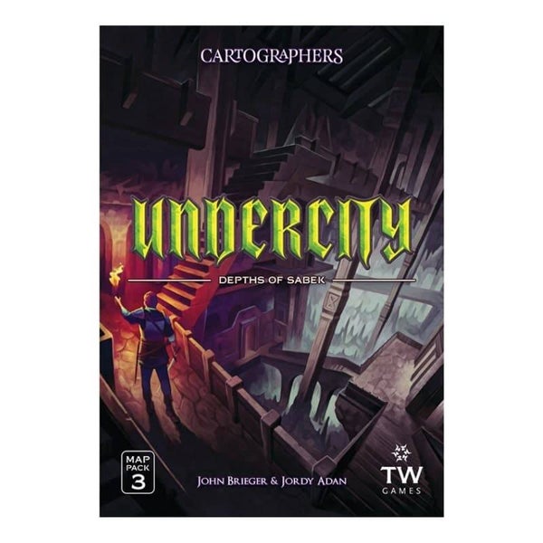 Cartographers Map Pack 3 Undercity Depths of Sabek - Engels