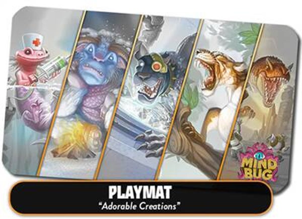 MINDBUG  FULL ART PLAYMAT  ADORABLE CREATIONS