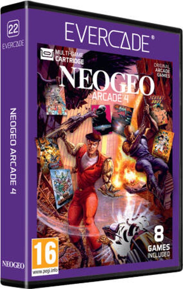 NEOGEO 4 Arcade 4 Evercade