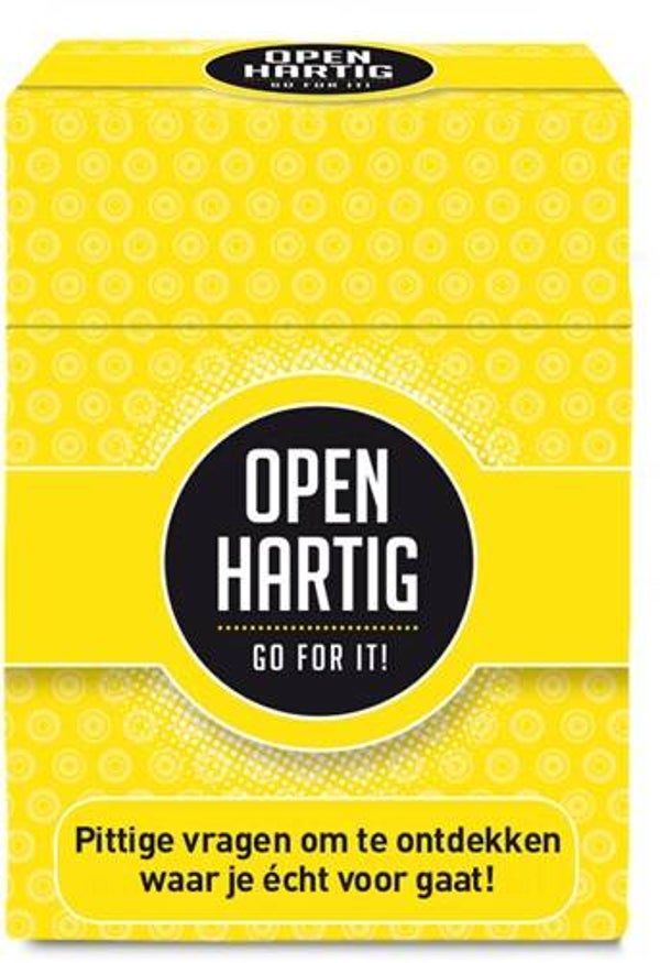 Openhartig Go For It - Nederlands