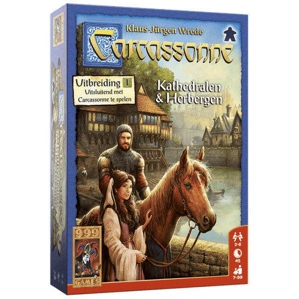 Carcassonne: Kathedralen en Herbergen - Nederlands