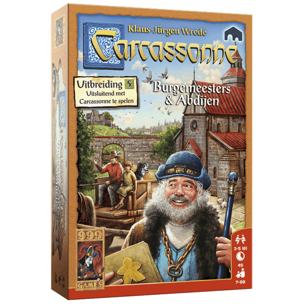 Carcassonne: Burgemeesters & Abdijen - Nederlands