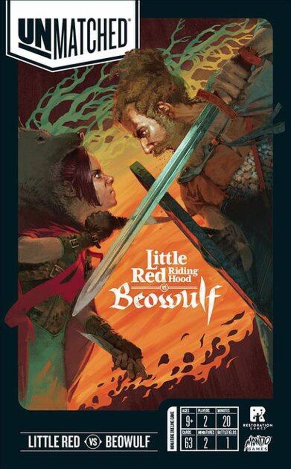 Unmatched Little Red Riding Hood vs Beowulf - Engels