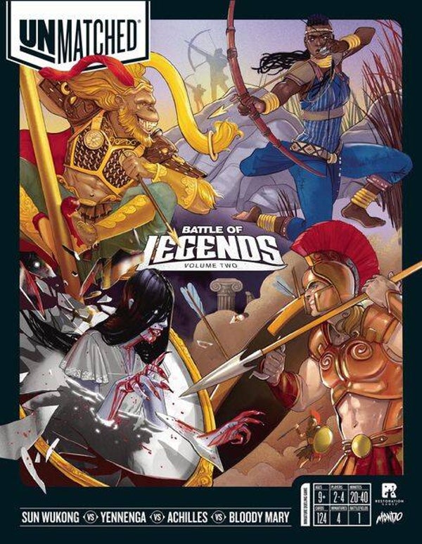 Unmatched Battle of Legends Volume two - Engels