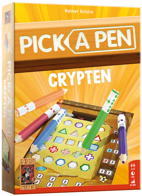 Pick a Pen Crypten - Nederlands / Engels