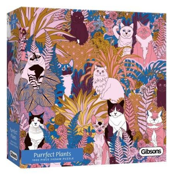 Purrfect Plants Gibsons 1000 Stukjes Legpuzzel