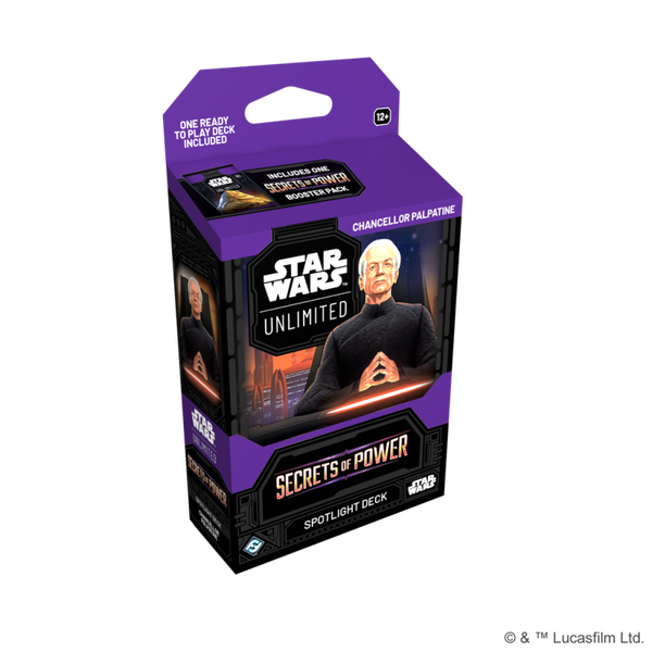 Star Wars Unlimited Secrets of Power Spotlight Deck Palpatine - Engels