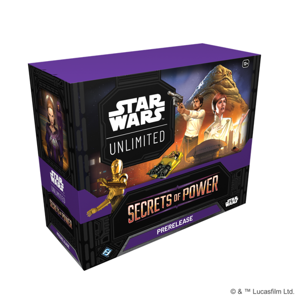 Star Wars Unlimited Secrets of Power Pre-Release EVENT
