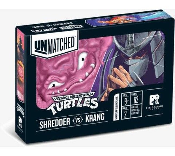 Unmatched Adventures Teenage Mutant Ninja Turtles  Shredder and Krang - Engels