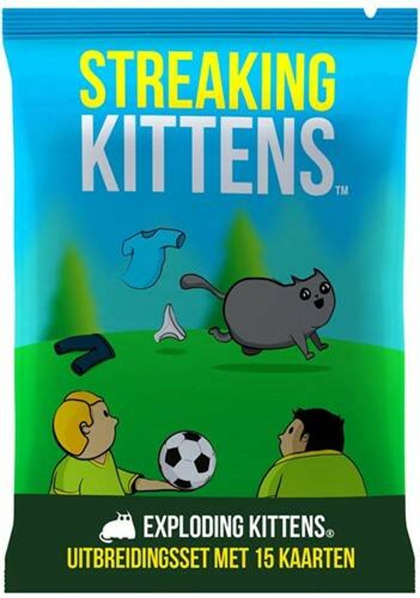 Streaking Kittens Exploding Kittens expansie - Nederlands