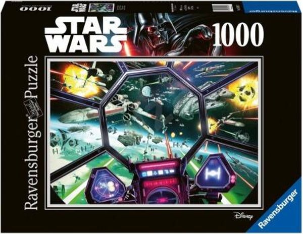 Star Wars TIE Fighter cockpit 1000 Stukjes Legpuzzel