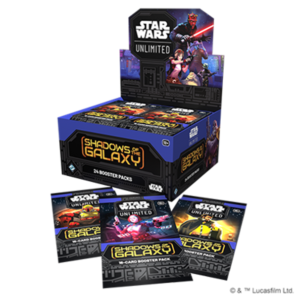 Star Wars Unlimited Shadows of the Galaxy Booster Display - Engels