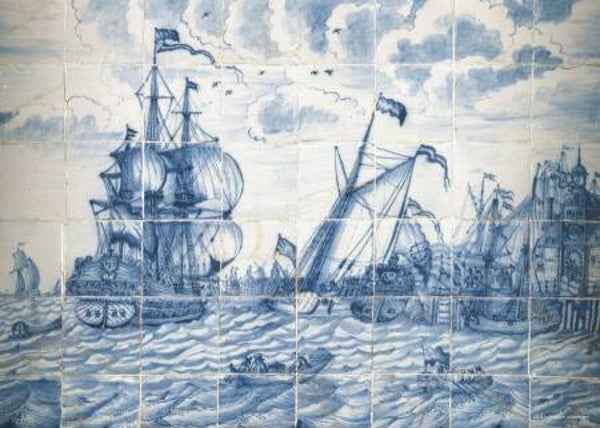 Tegeltableau met Schip Rijksmuseum Puzzelman 1000 Stukjes Legpuzzel