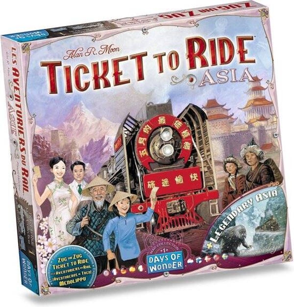 Ticket to Ride Asia & Legendary Asia - Nederlands / Engels