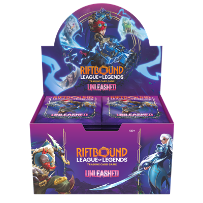 Riftbound League of Legends TCG Unleashed Booster Display - NO SHIPPING OUTSIDE THE NETHERLANDS!