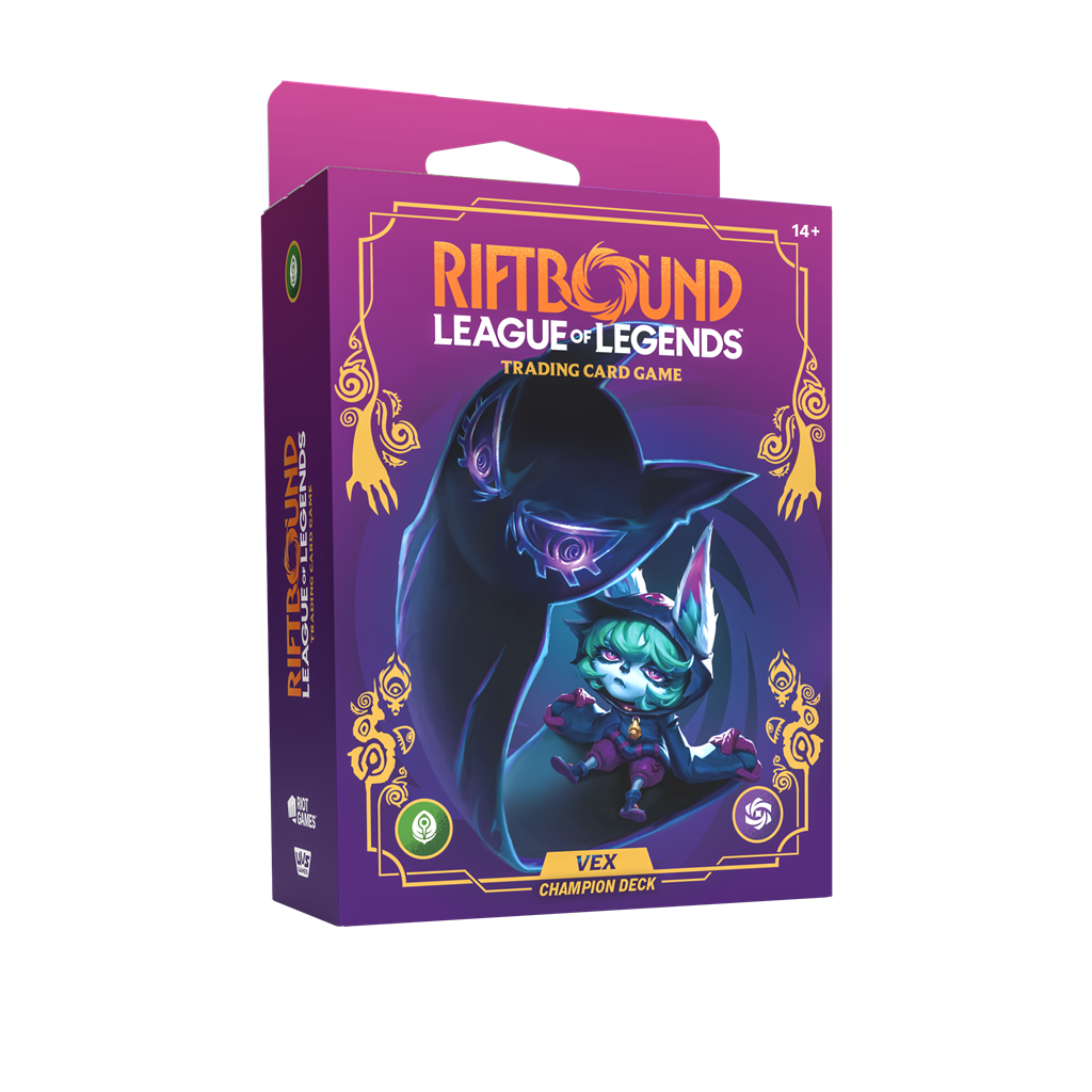 Riftbound League of Legends TCG Unleashed Champion Deck Vex - NO SHIPPING OUTSIDE THE NETHERLANDS!