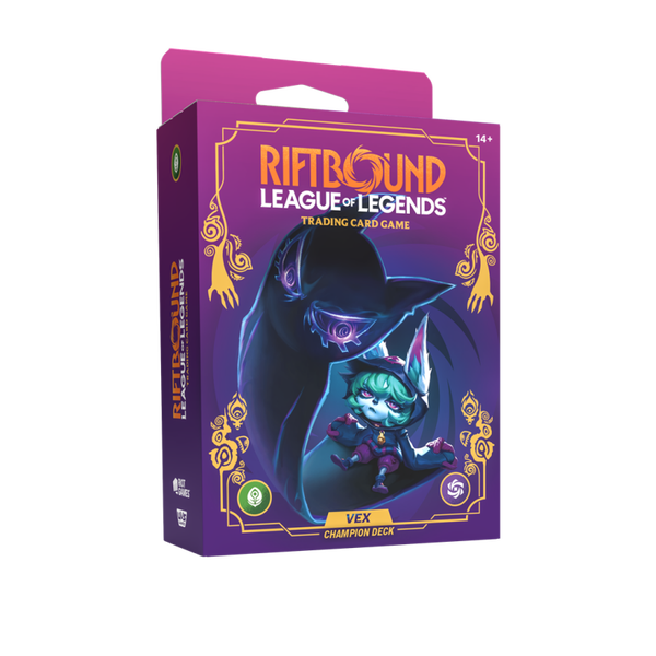 Riftbound League of Legends TCG Unleashed Champion Deck Vex - NO SHIPPING OUTSIDE THE NETHERLANDS!