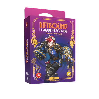 Riftbound League of Legends TCG Unleashed Champion Deck Vi - NO SHIPPING OUTSIDE THE NETHERLANDS!