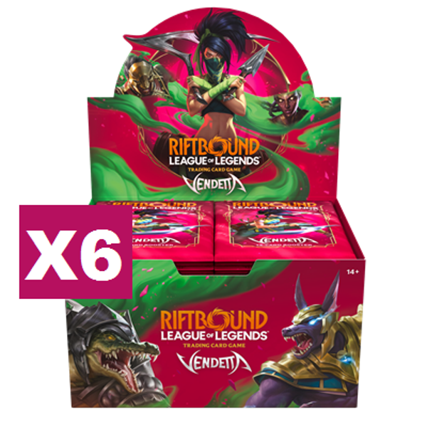 Riftbound League of Legends TCG Vendetta One Case - NO SHIPPING OUTSIDE THE NETHERLANDS!