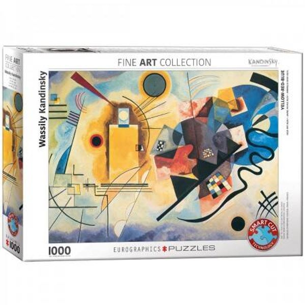 Yellow Red Blue by Wassily Kandinsky Eurographics 1000 Stukjes Legpuzzel