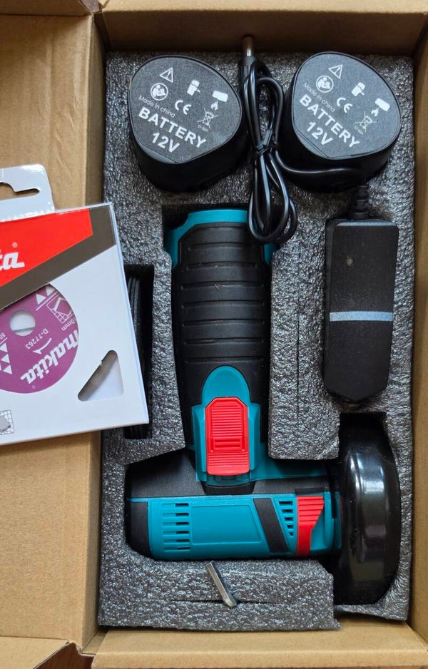 Mini flex incl. Makita superdunne slijpschijf