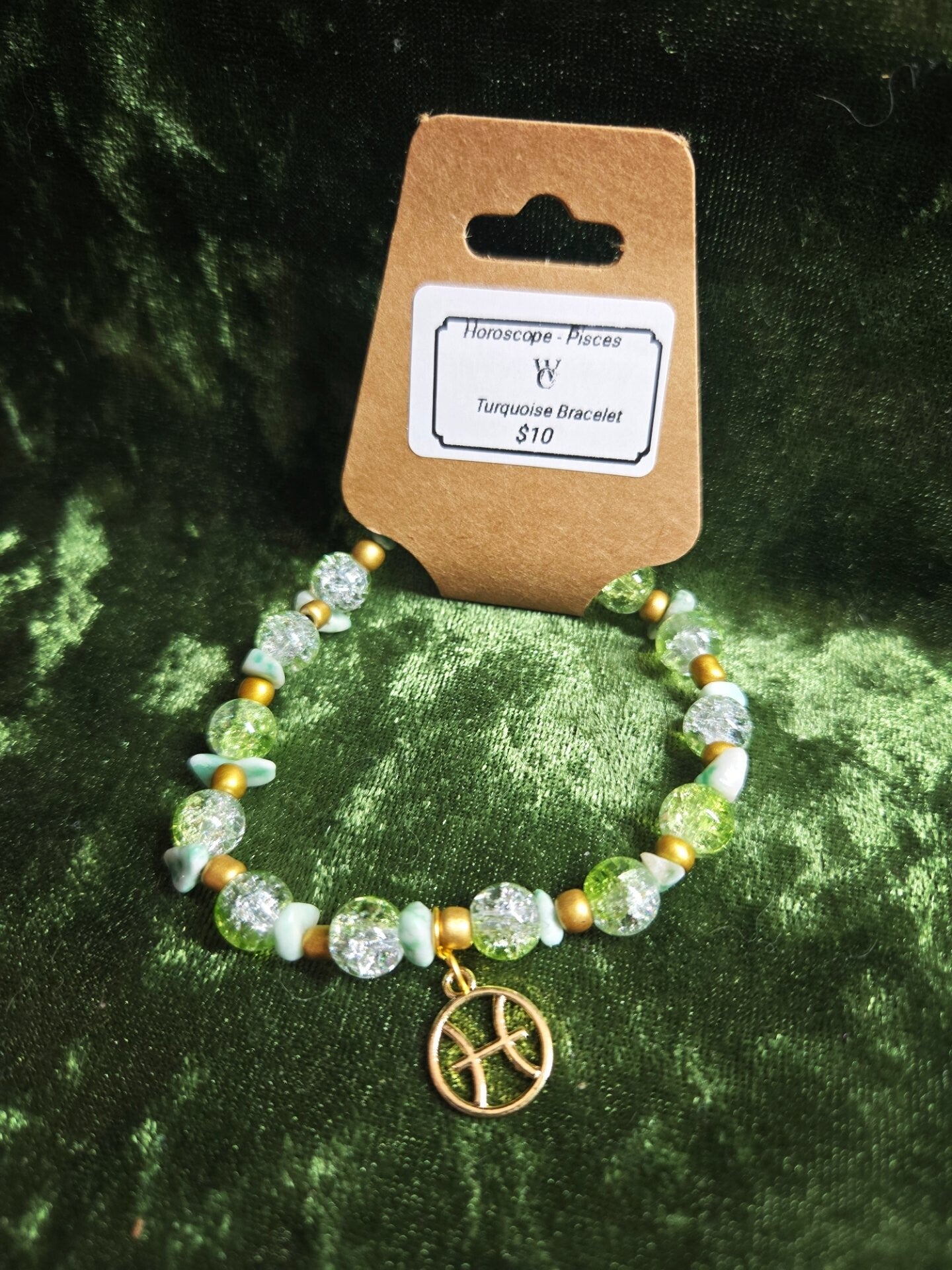 Turquoise Pisces Bracelet