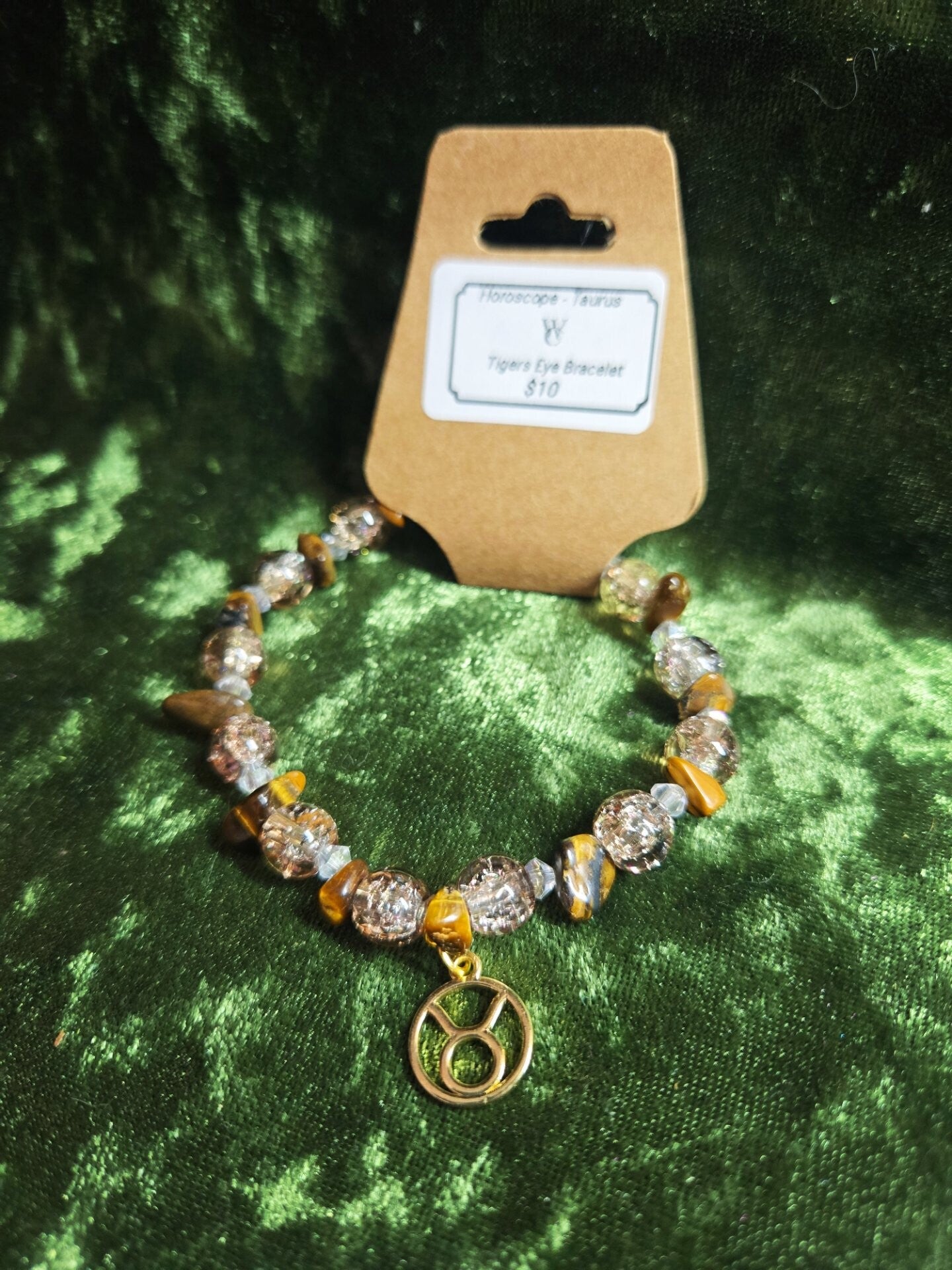 Tigers Eye Taurus Bracelet