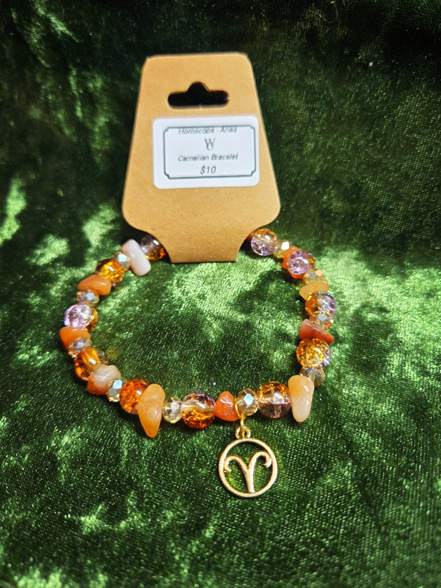 Carnelian Aries Bracelet