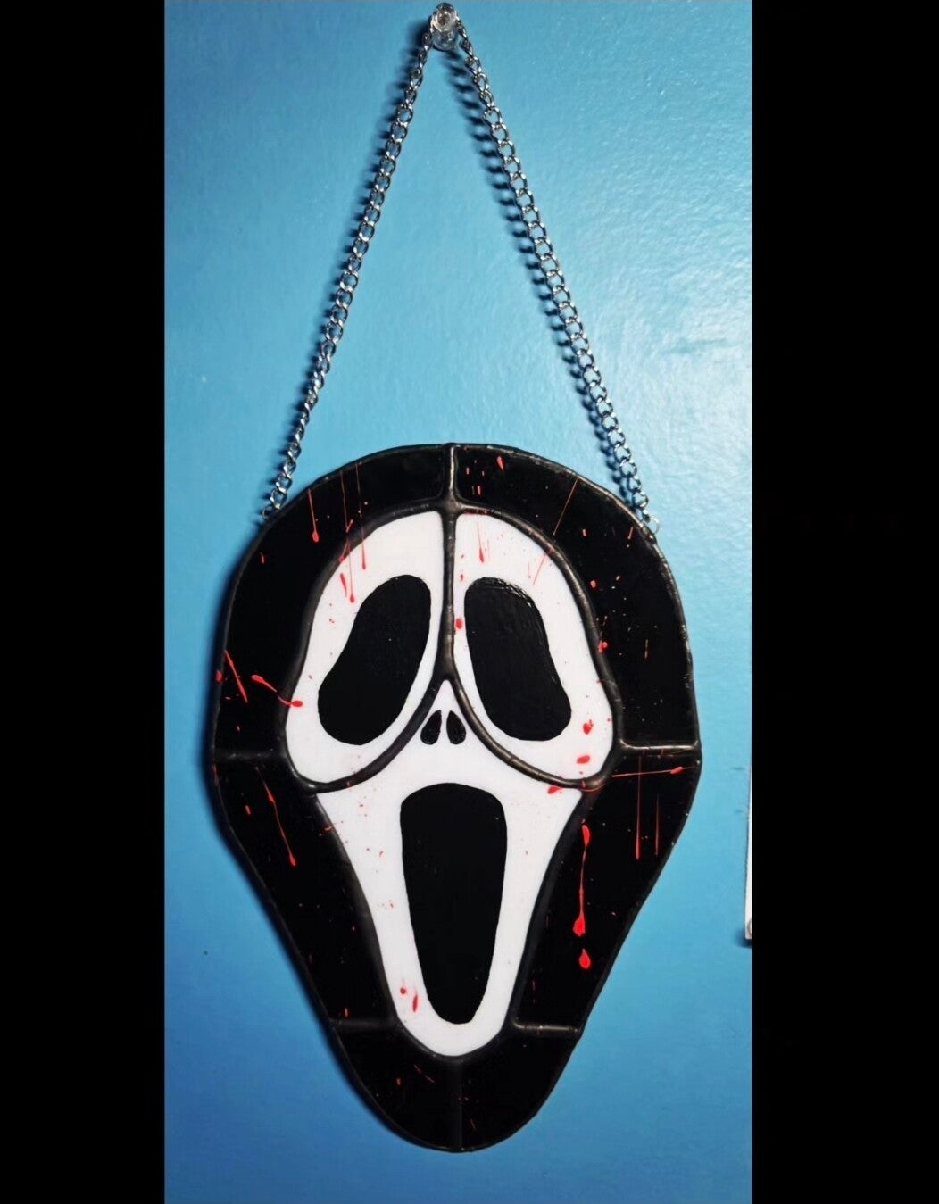 GhostFace Inspired Stained Glass