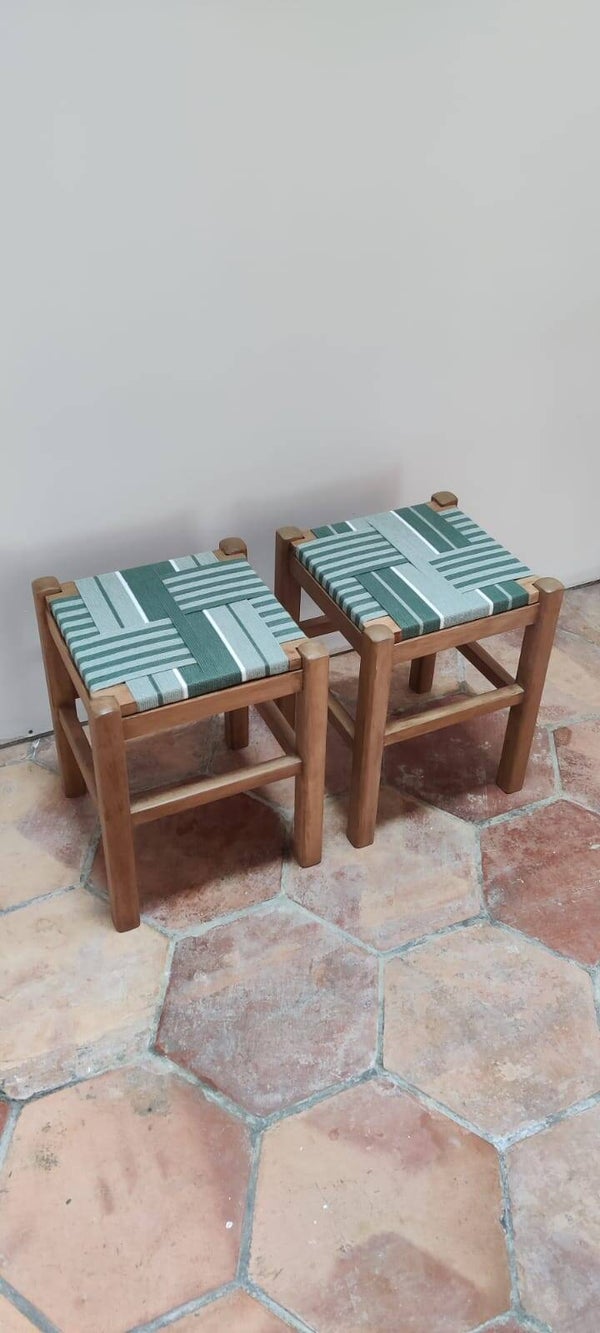 Tabouret Tissé