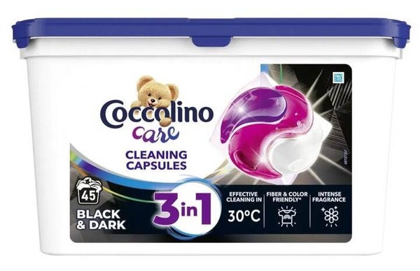 Coccolino Care Black  mosókapszula 45 mosás