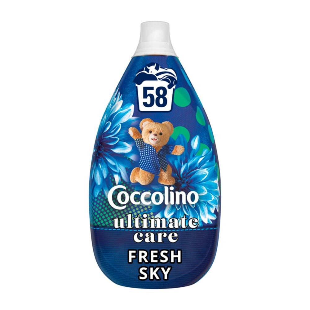 Coccolino Ultimate Care Fresh Sky ultrakoncentrált öblítő 58 mosás 870ml
