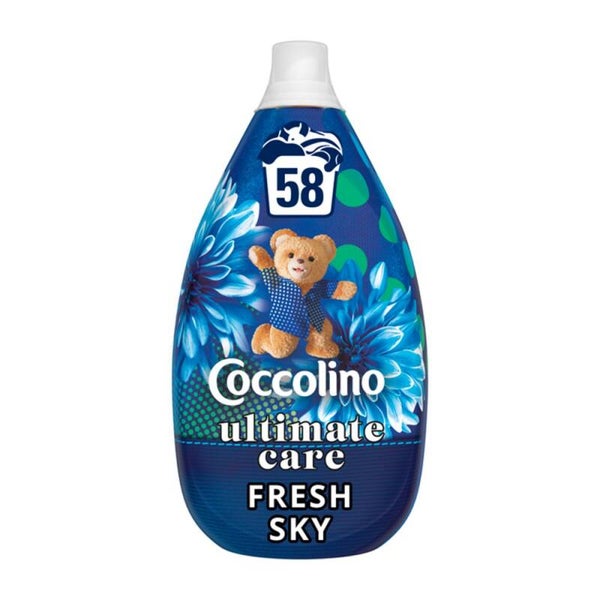 Coccolino Ultimate Care Fresh Sky ultrakoncentrált öblítő 58 mosás 870ml