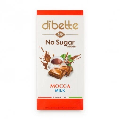 Dibette NAS kávés krémmel töltött tejcsokoládé 80g