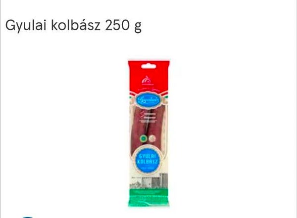 Gyulai páros kolbász 250g