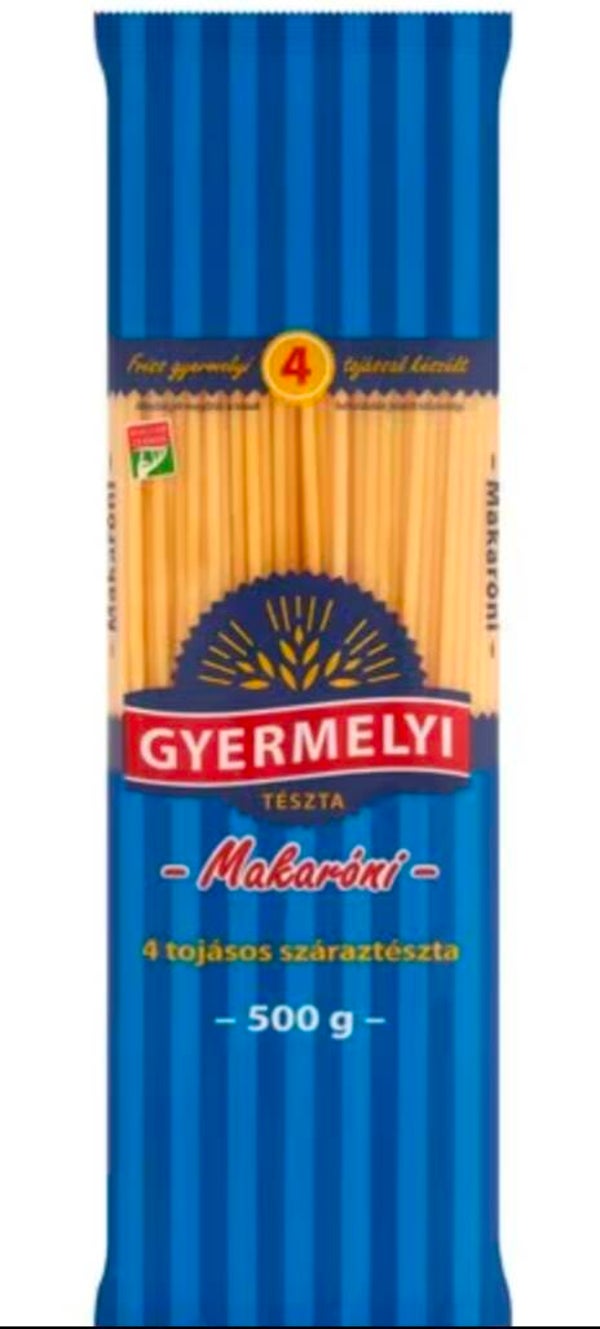 Gyermelyi Makaróni 500g