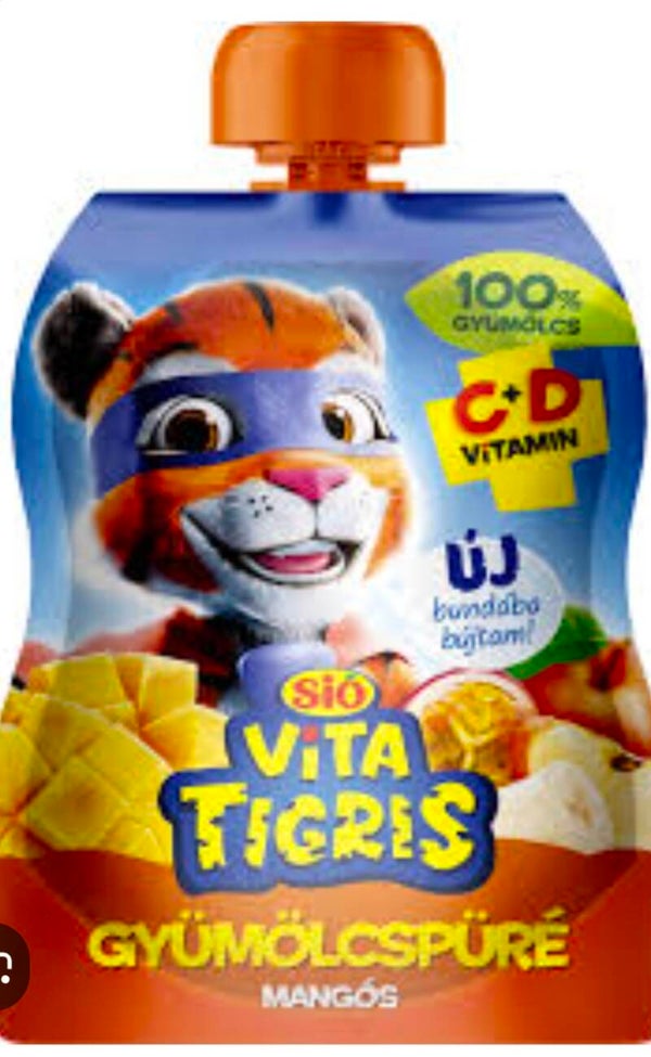 Sió Vitatigris PÜRÉ mangó 100g