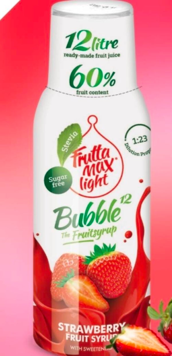 FruttaMax eper szörp 500ml