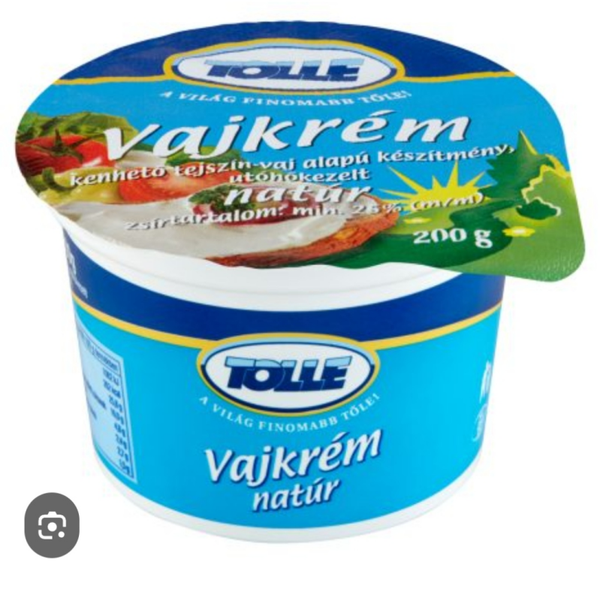 Tolle Vajkrém natúr 200g