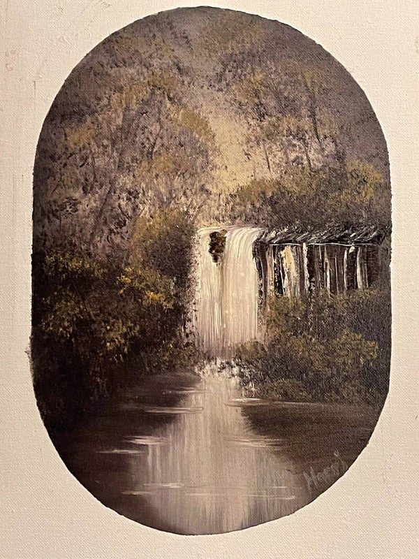 Antique Waterfall