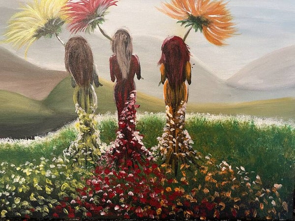 Sisters Field of Beauty